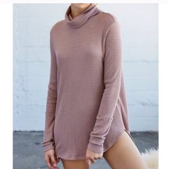 Me to We Tops - Me To We Blush Thermal Sweater M
